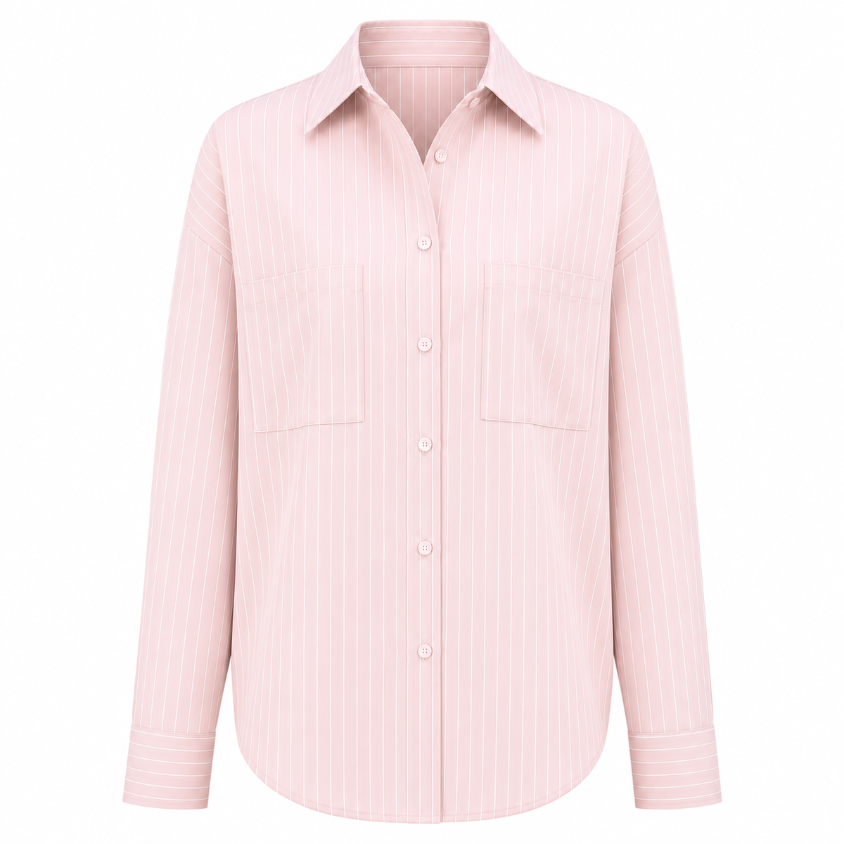 Pinstripe Daylight Button Down Long Slee