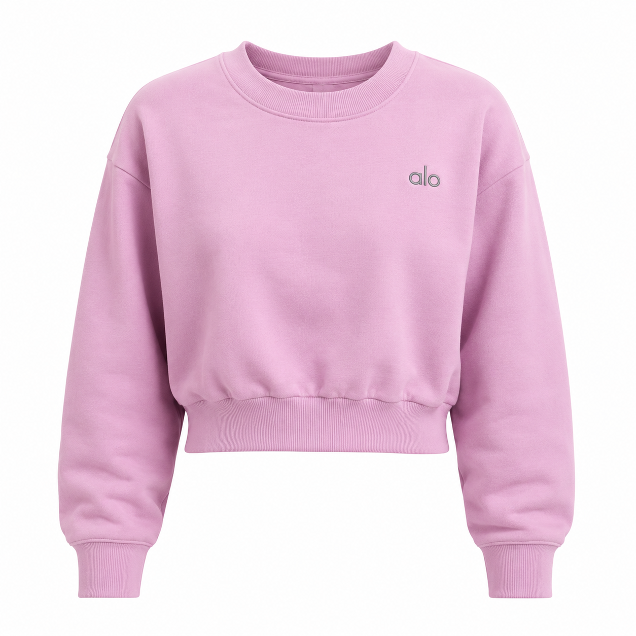Cropped Accolade Crewneck