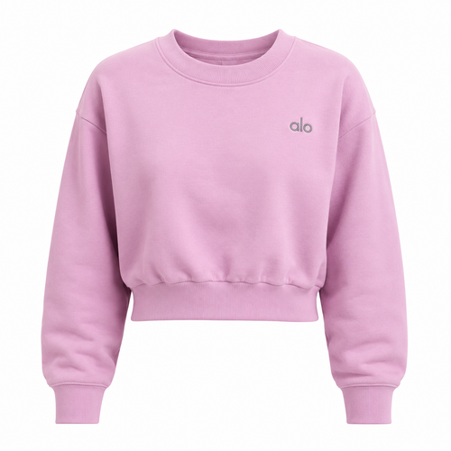Cropped Accolade Crewneck