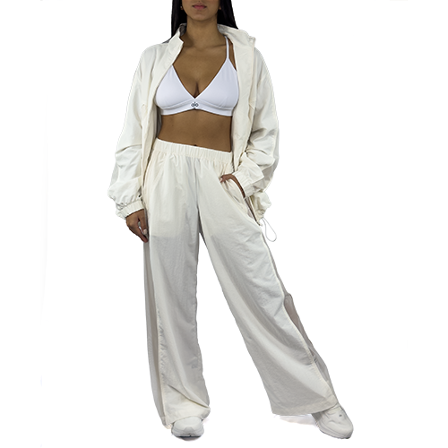 High-Waist Origin Wide Leg Track Pant