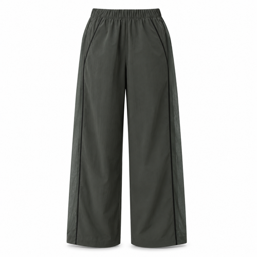 High-Waist Origin Wide Leg Track Pant