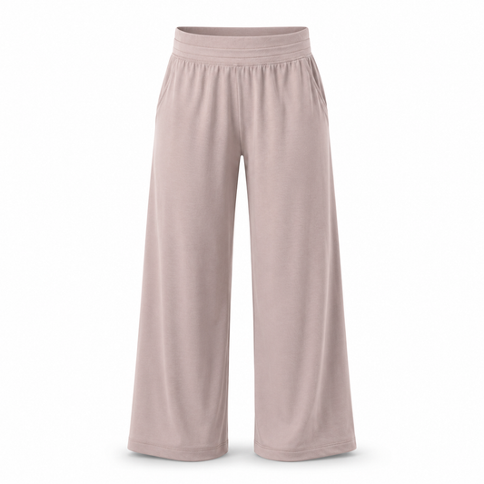 Semi-Sheer Delicate Lounge Flare Pant