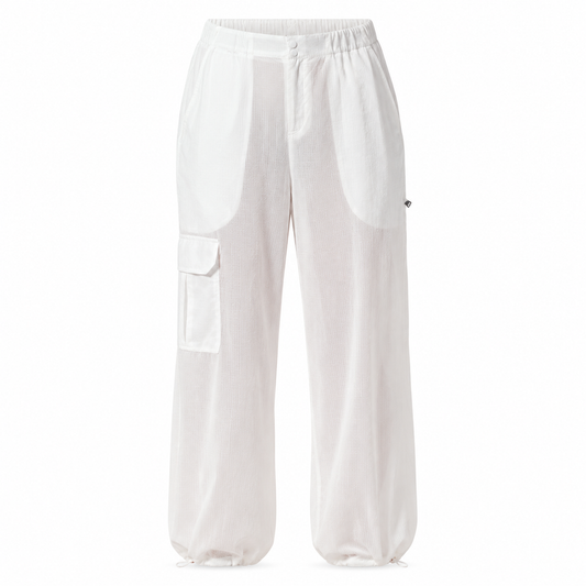 Sheer Game Time Wide Leg Jogger