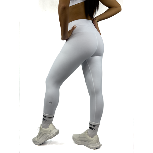 High-Waist Airbrush Capri