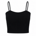 Denim Knit Garter Tank