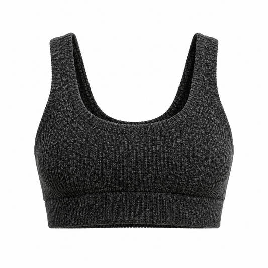 Marl Sweater Bra