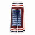 Printed Pants In Silk