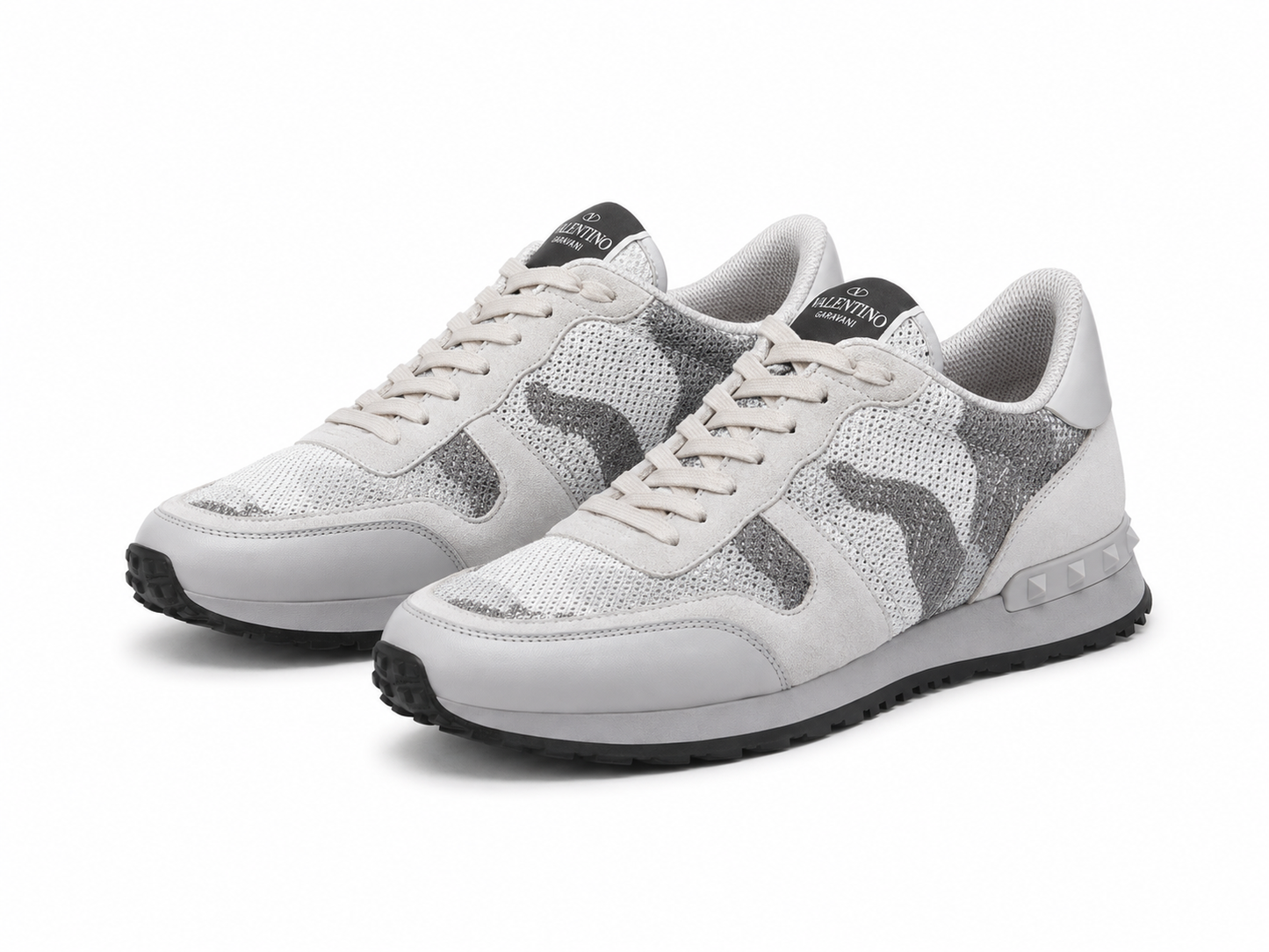 Rockstud Camouflage Sneaker