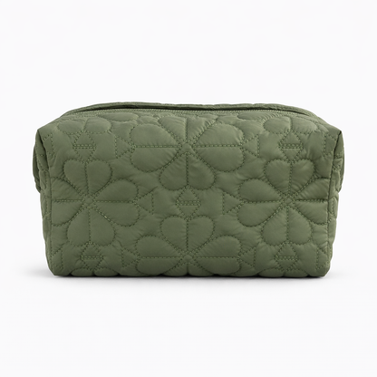 Tilly Quilted Fabric Small Cosmetic