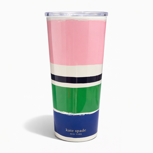 Ocean Stripe Stainless Steel 24Oz Tumble