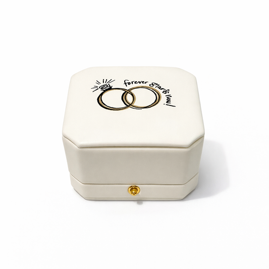 Forever Starts Now Heirloom Ring Box