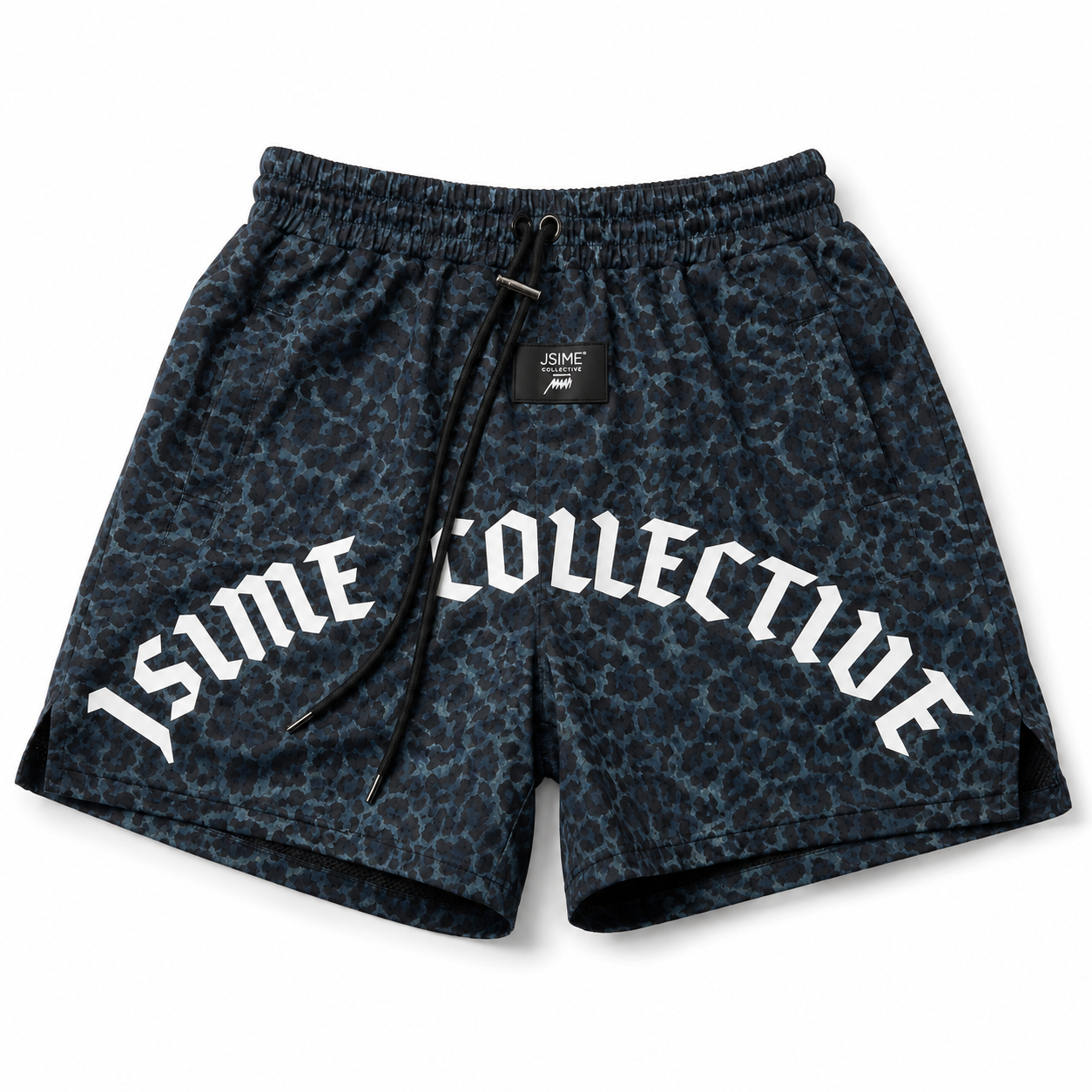 Jsc Blue Leopard Shorts