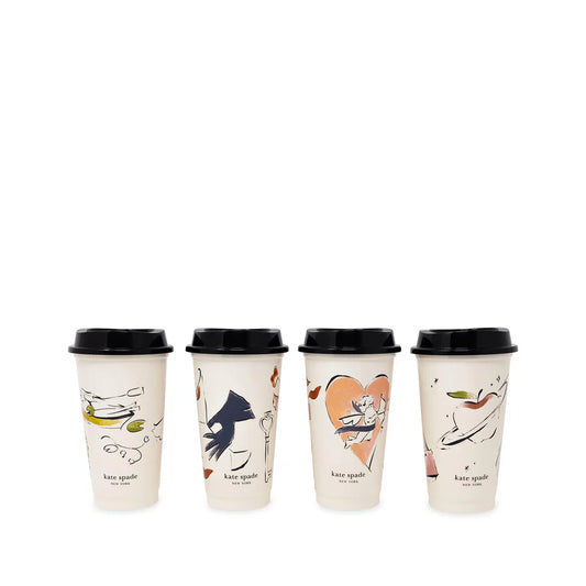 New York Dream Reusable Travel Cup Set