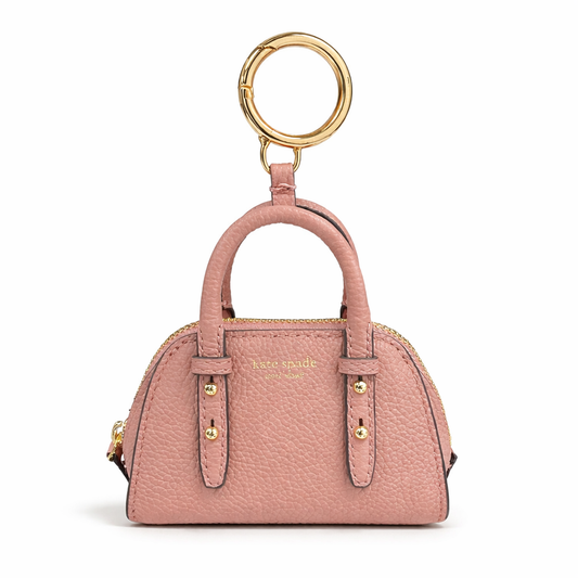 Charmed Pebbled Leather Nano Carryall Ba