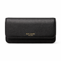 Ava Pebbled Leather Flap Chain Wallet