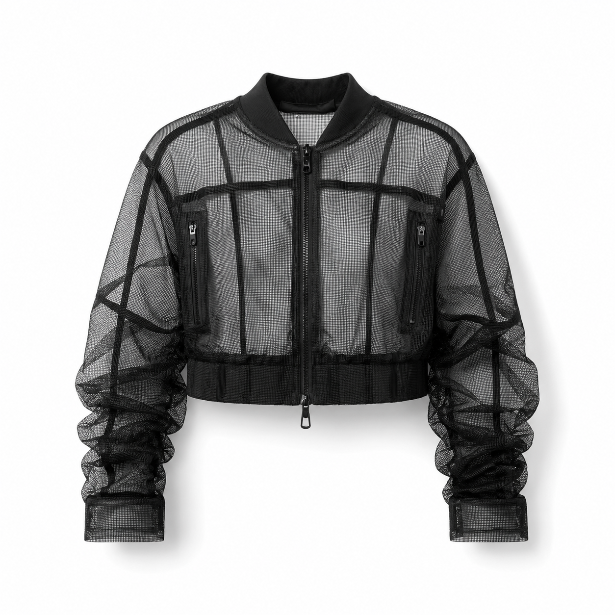 Jsc Mesh Crop Jacket