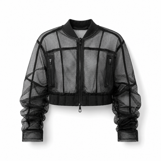 Jsc Mesh Crop Jacket
