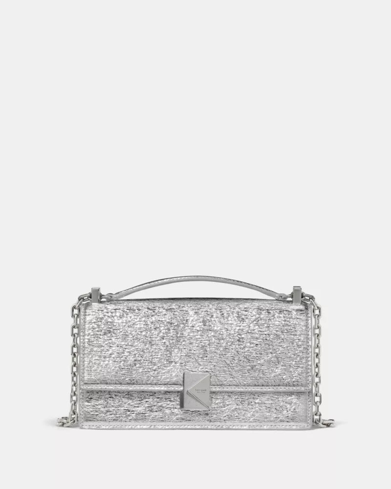 Deco Crinkle Metallic Mini Crossbody Bag