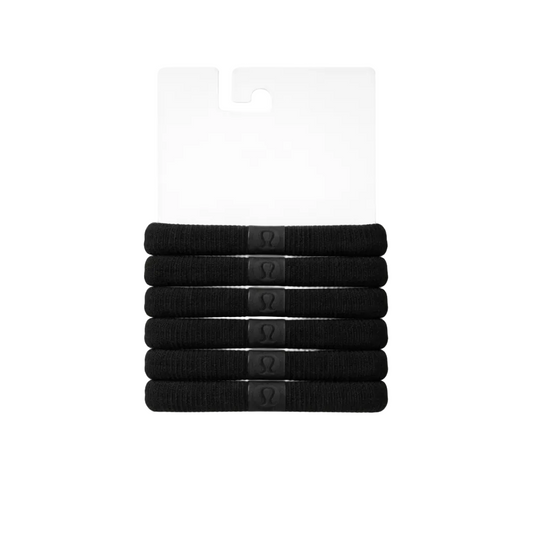 Knit Hair Ties 6 Pack