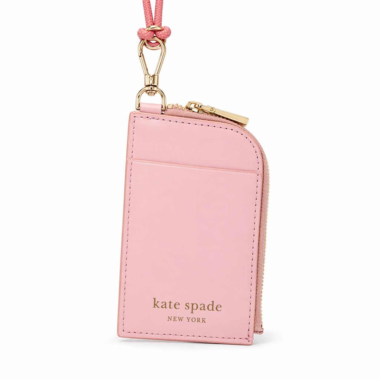 Pink Zip I.D. Holder