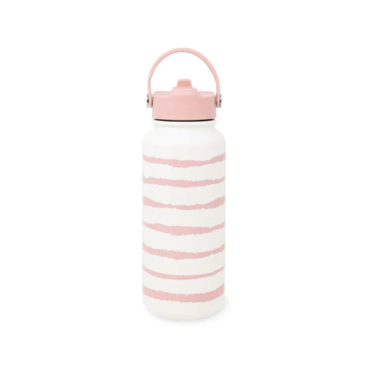 Pink Goddess Stripe Ss Water Bottle