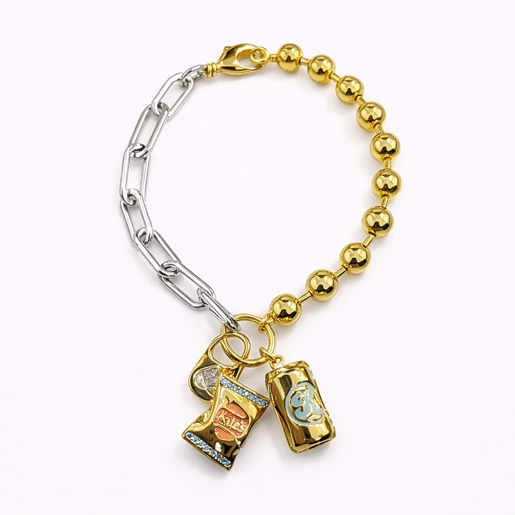 Snack Time Charm Bracelet