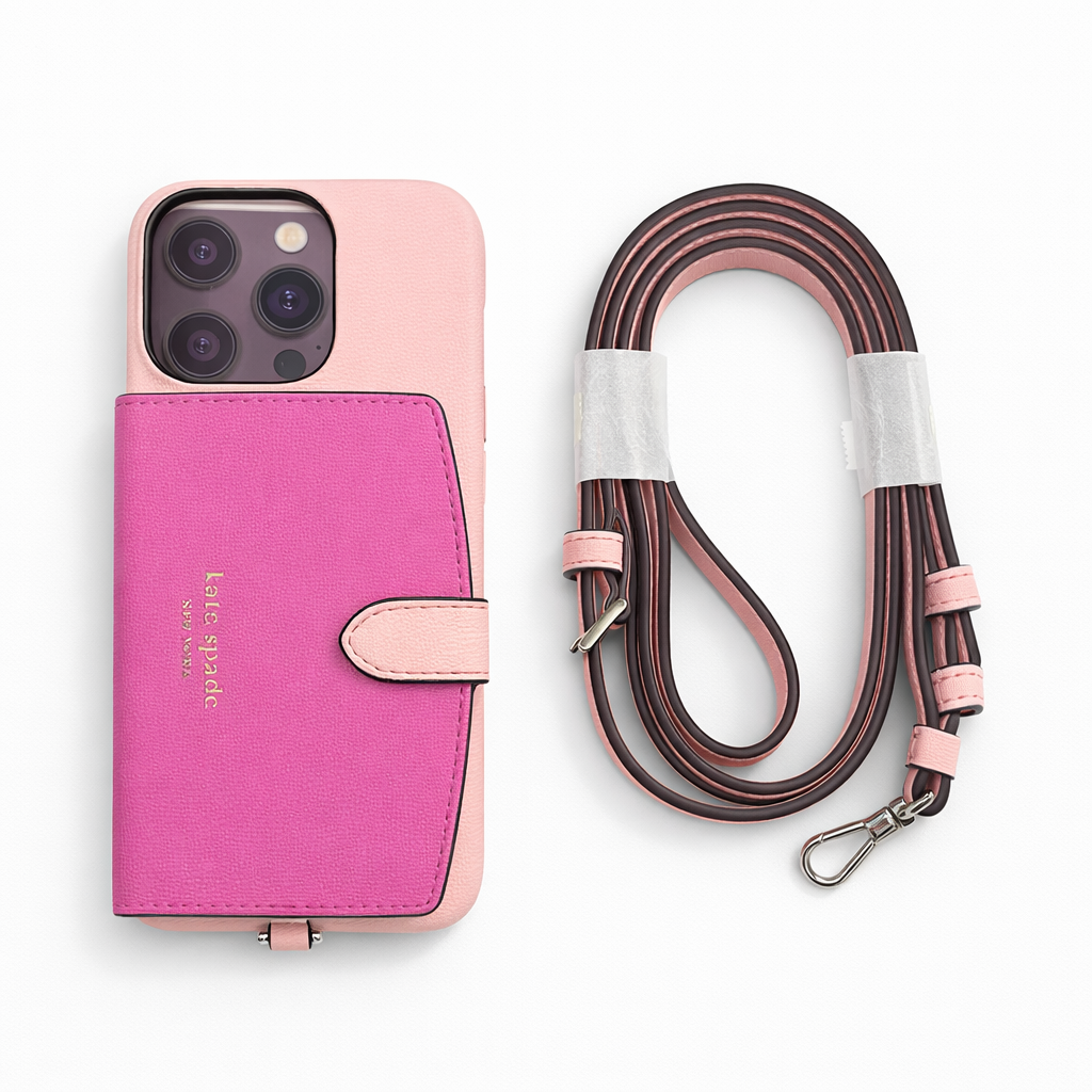 Morgan Colorblocked Pvc Phone Case Cardh
