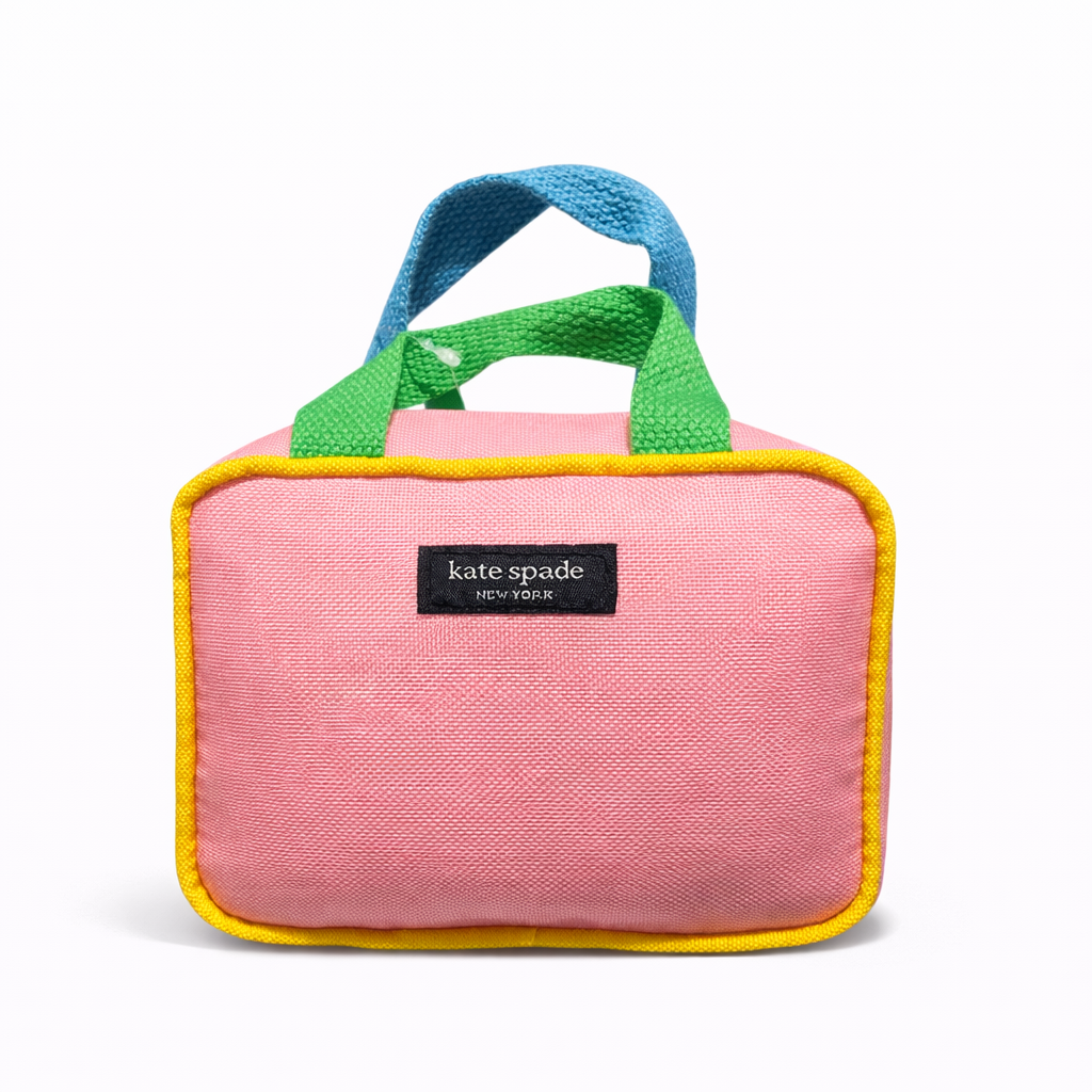 Pink & Orange Colorblock Pet Handbag Toy