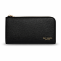 Devin Saffiano Leather Zip Around Contin