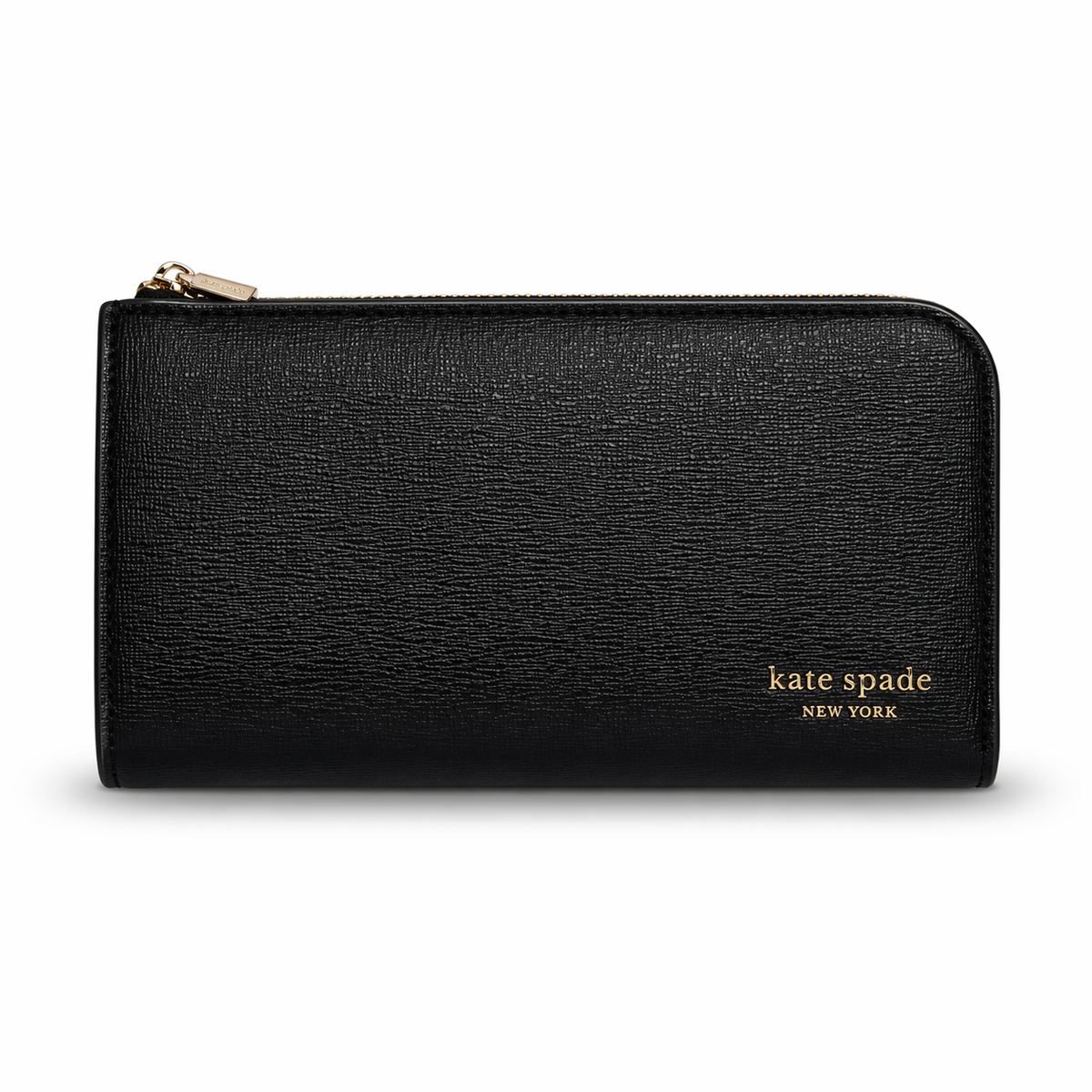 Devin Saffiano Leather Zip Around Contin