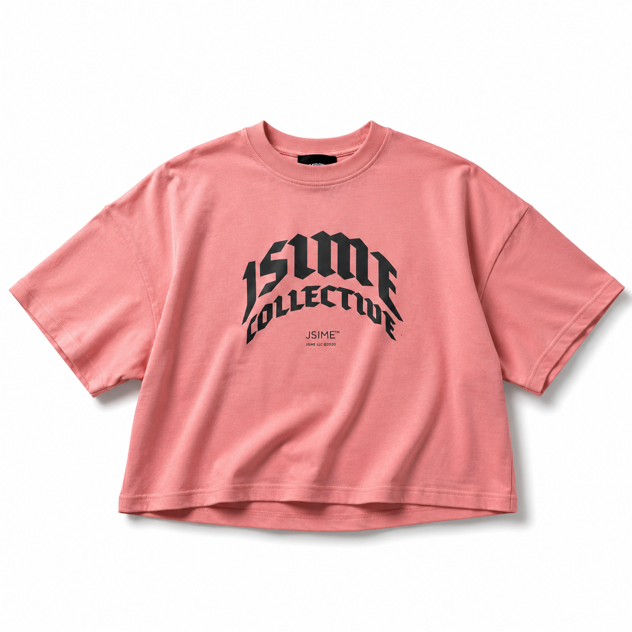 Jsc Forever Goth Crop T-Shirt Pink