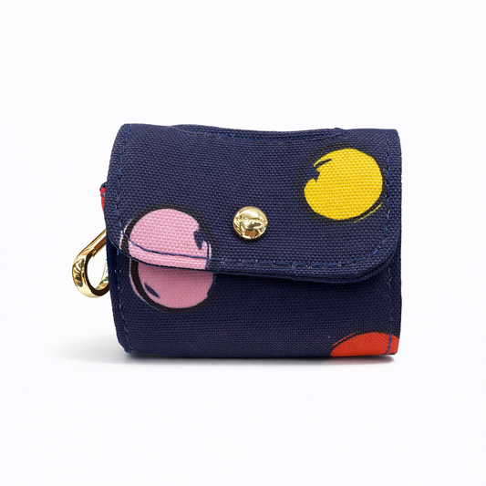Watercolor Dot Doggie Bag Holder