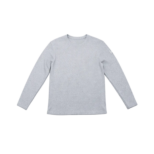 Elevate Waffle Long Sleeve Crew