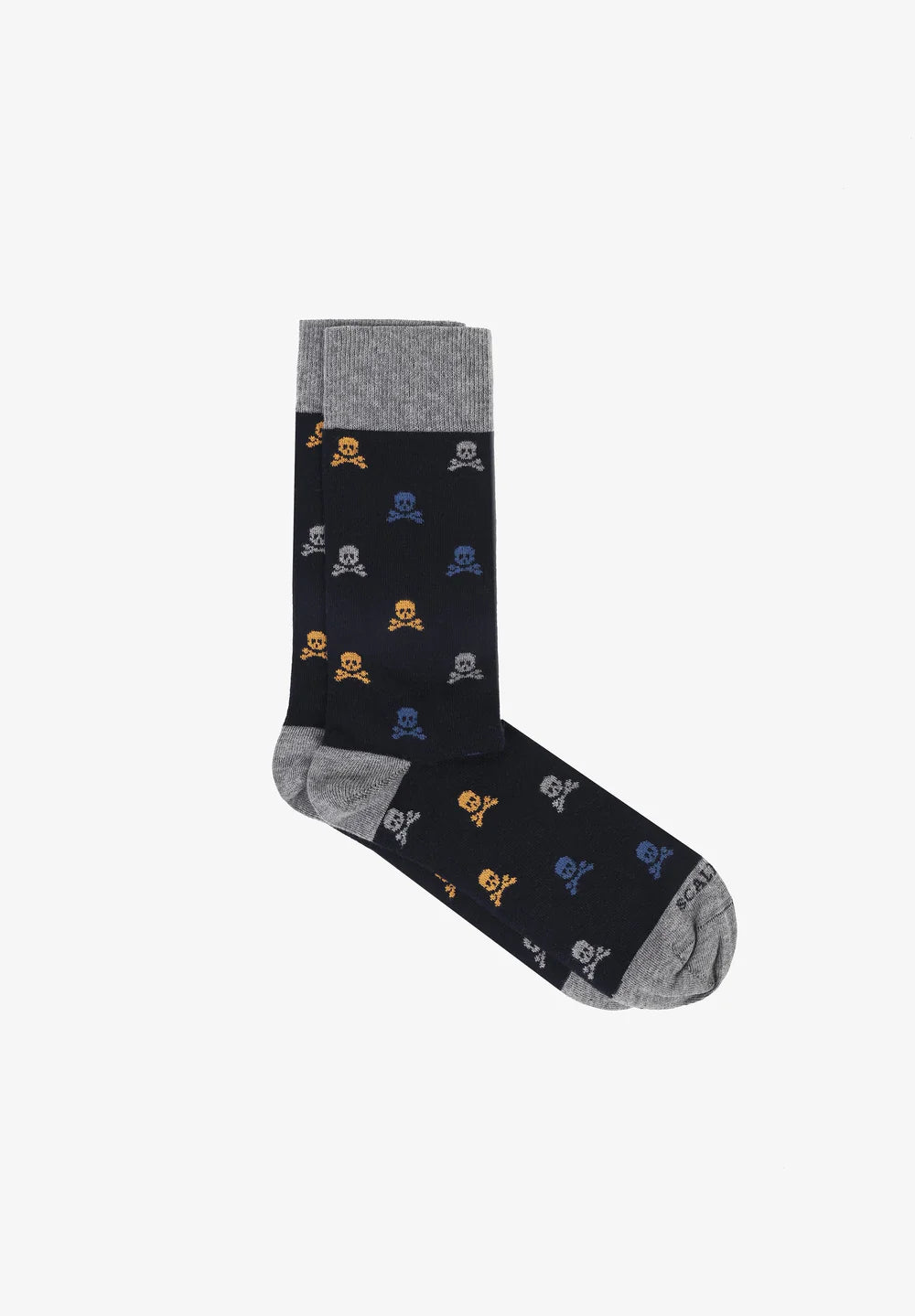 Scnos Skull Color Mid Socks