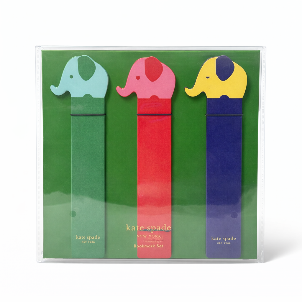 Elephant Bookmark Set