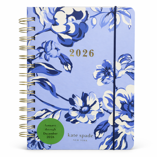 12 Month Medium Planner, Floral Toile