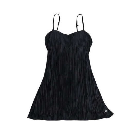 Micro Plisse Game On Tennis Dress