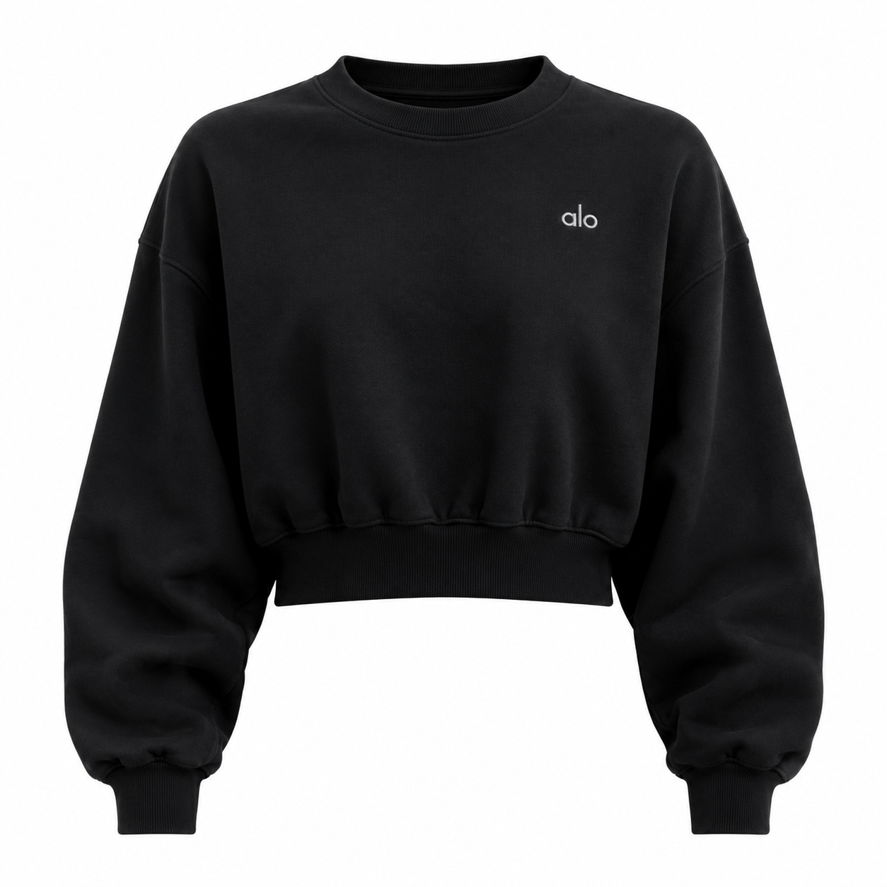 Cropped Accolade Crewneck