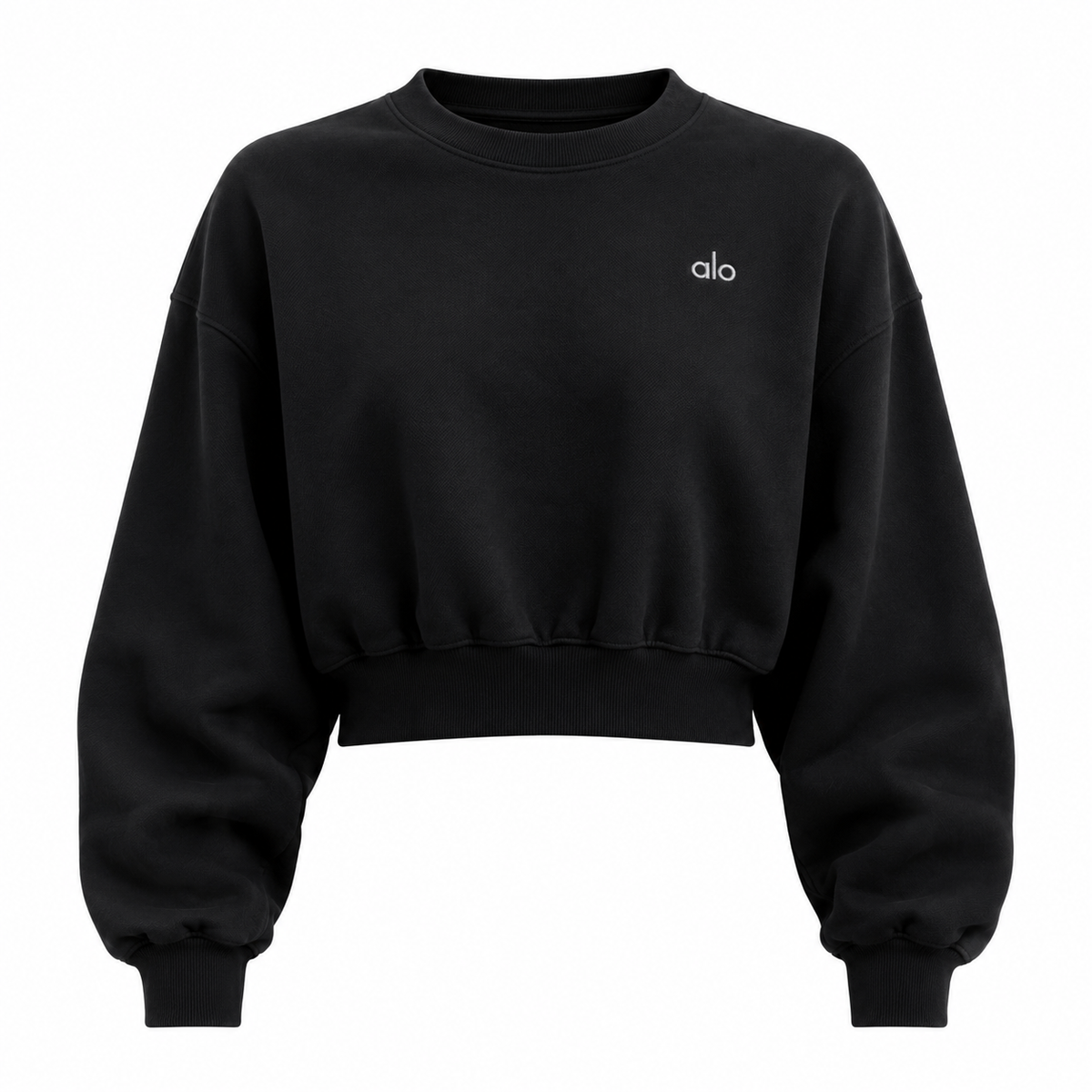 Cropped Accolade Crewneck