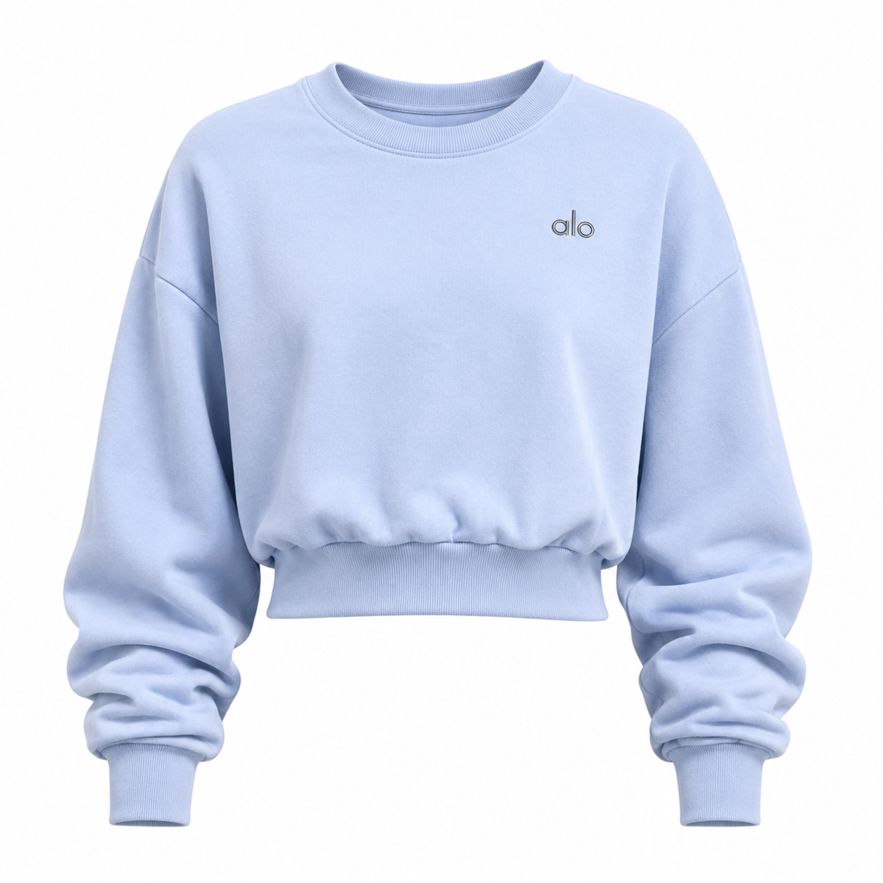 Cropped Accolade Crewneck