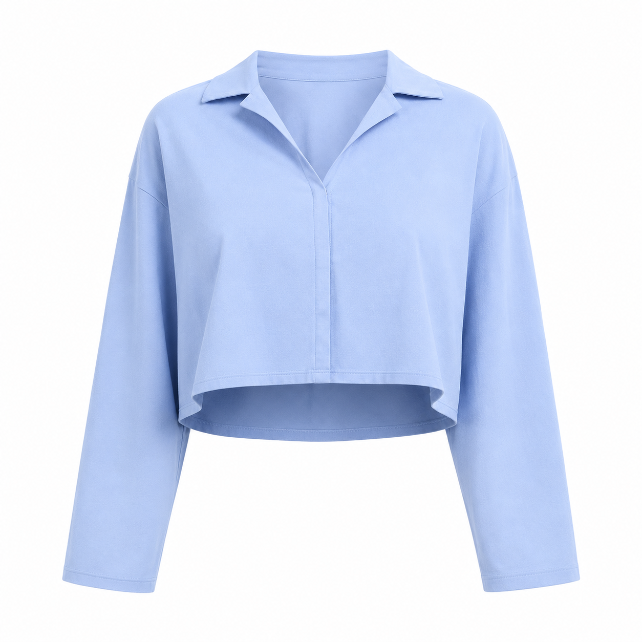 Cropped Unmatched Long Sleeve